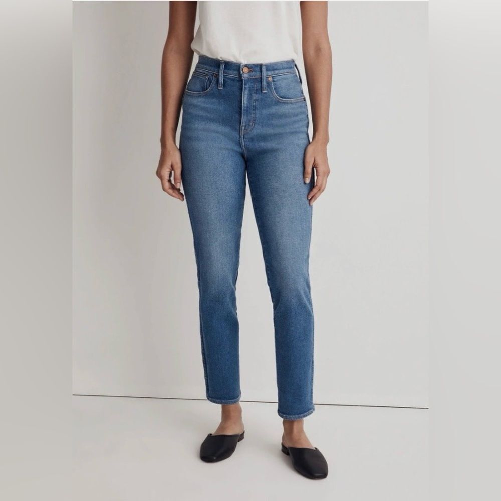 Madewell Stovepipe Jean Size 32 Tall Straight leg High rise
